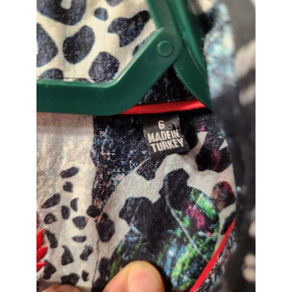 Au Noir Men Long Sleeves Shirt Black And White Size 6 - Picture 5 of 11